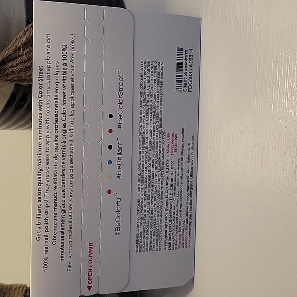 Color Street ❄️ Nail Strips - Silent Snowstorm - Retired - Picture 6 of 8